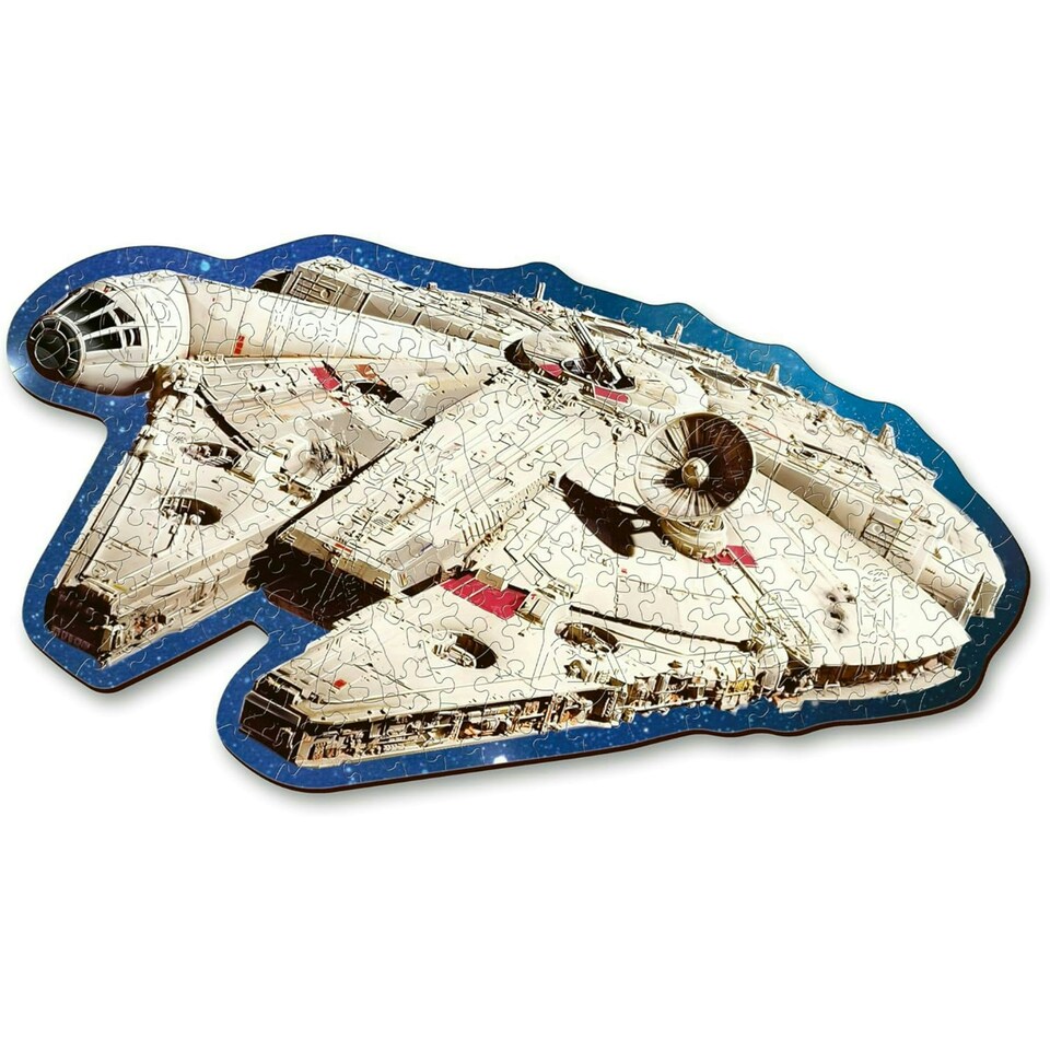 image 1 of Trefl Millennium Falcon Wooden Puzzle - 160 Pieces