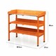 image 3 of KCT 3 Tier Wooden Garden Potting Bench Brown