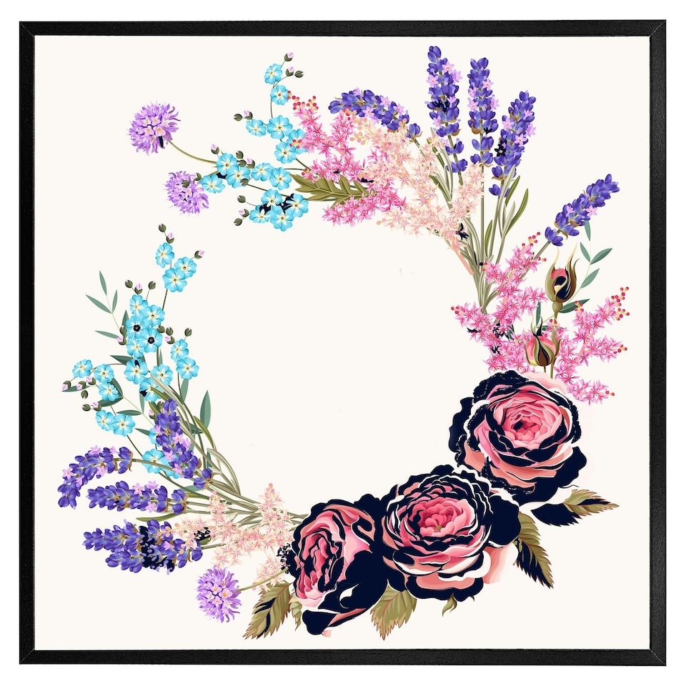 image 1 of Beautiful reath (Picture Frame) Brown | M