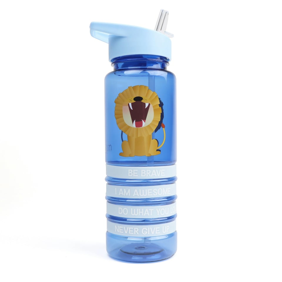 image 1 of Myga Kids' Positivity Band Water Bottles - Lion