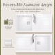 image 4 of Balterley 100cm Kitchen Single Bowl Composite Inset Sink with Overflow & Reversible Drainer