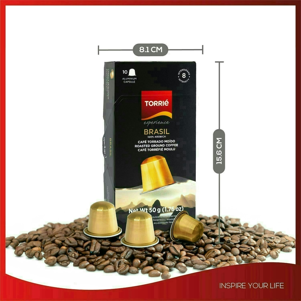 image 1 of Brazil Aluminium Nespresso ® Compatible Coffee Capsules (30 Pods)