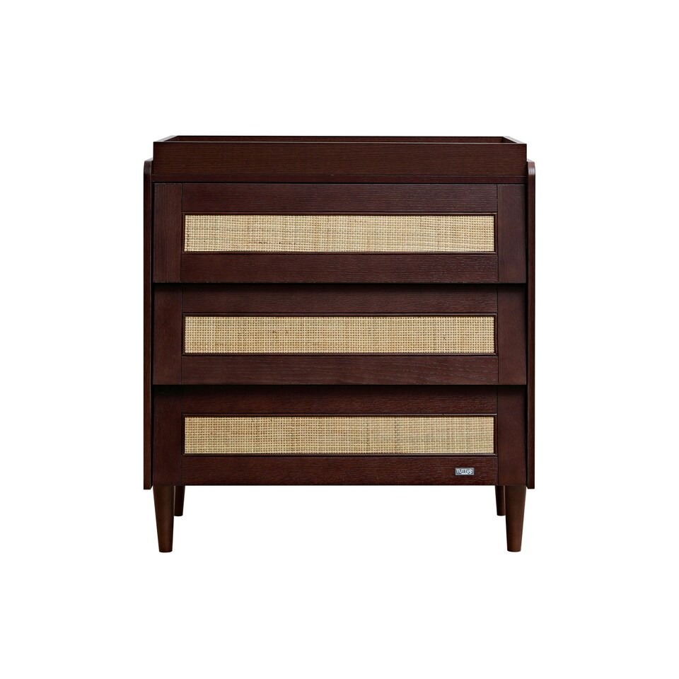 image 1 of Tutti Bambini Japandi Chest Changer - Warm Walnut