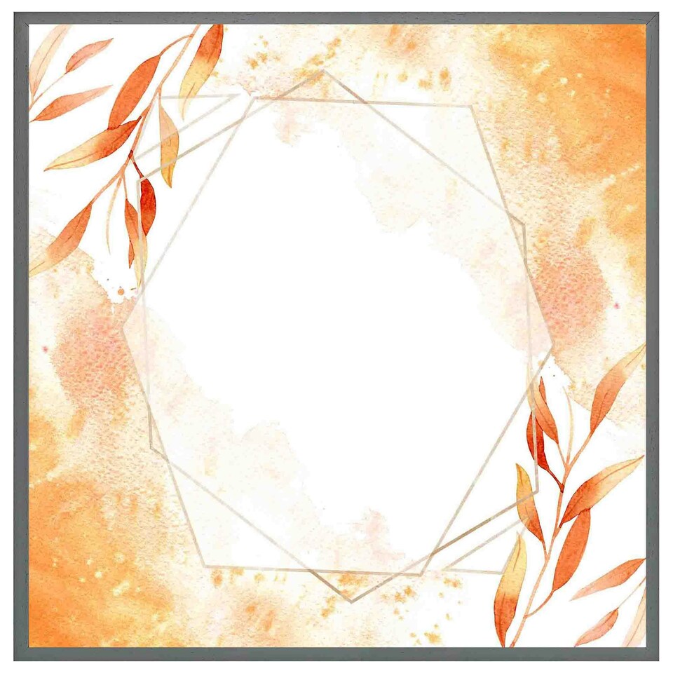 image 1 of Autumn leaves (Picture Frame) Brown | Oak | XL