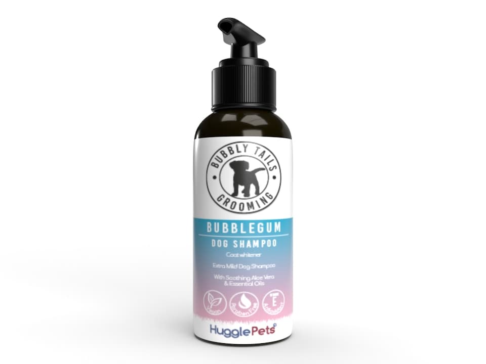 image 1 of HugglePets Bubbly Tails Dog Shampoo - Bubblegum (Whitening)