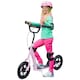 image 1 of HOMCOM Push Scooter, Teen Kids Scooter with 12" EVA Tyres, Pink