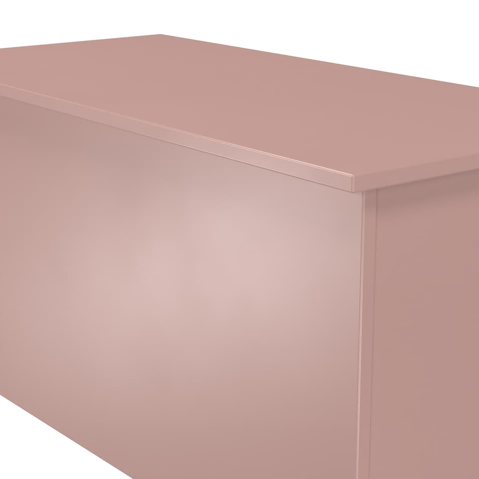 image 1 of Dover Blanket Box / Chest in Kobe Pink (Ready Assembled) | Pink | Kobe Pink