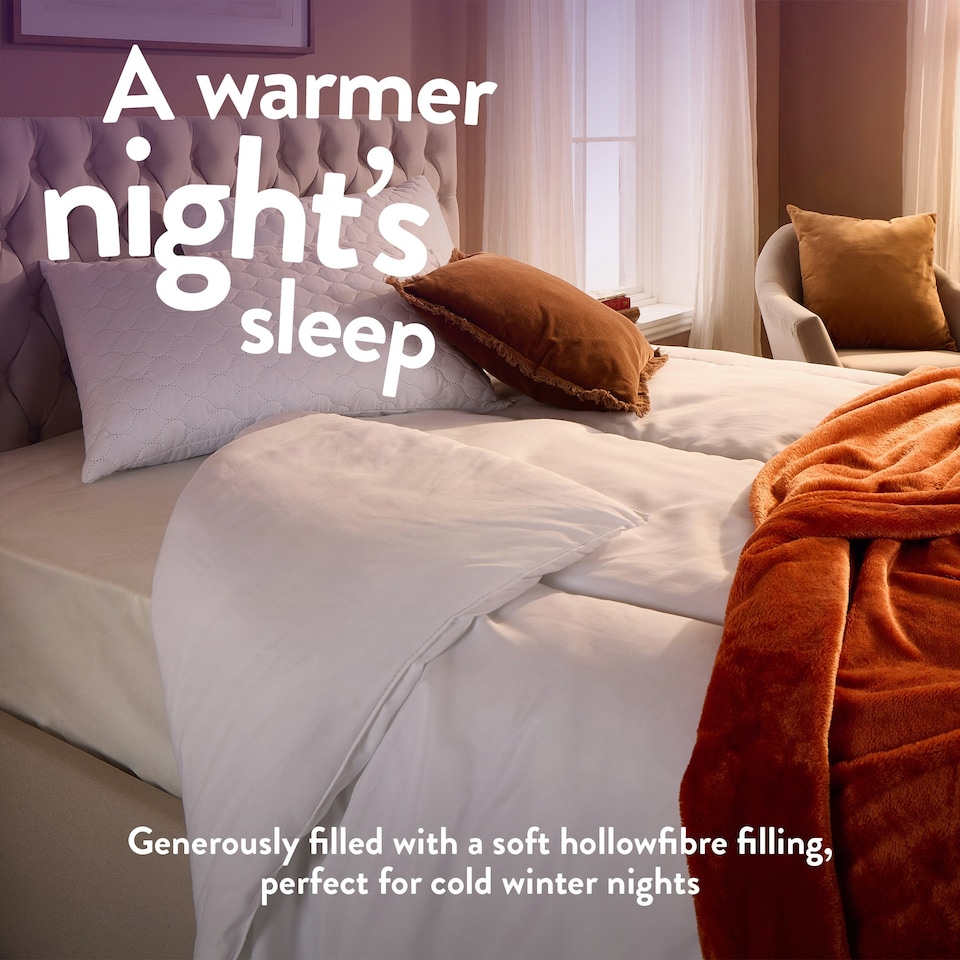 image 1 of Slumberdown Warm Winter Nights Duvet, 15 Tog, King