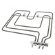 image 7 of SPARES2GO Heating Element for Leisure AL60CRC AL60CRK AL60INK CLA60CEC CLA60CEK Oven Grill (2200w, 230v)