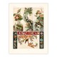 image 3 of Albert Racinet Framed Wall Art Chinese Patterns of Birds and Flowers Home Décor