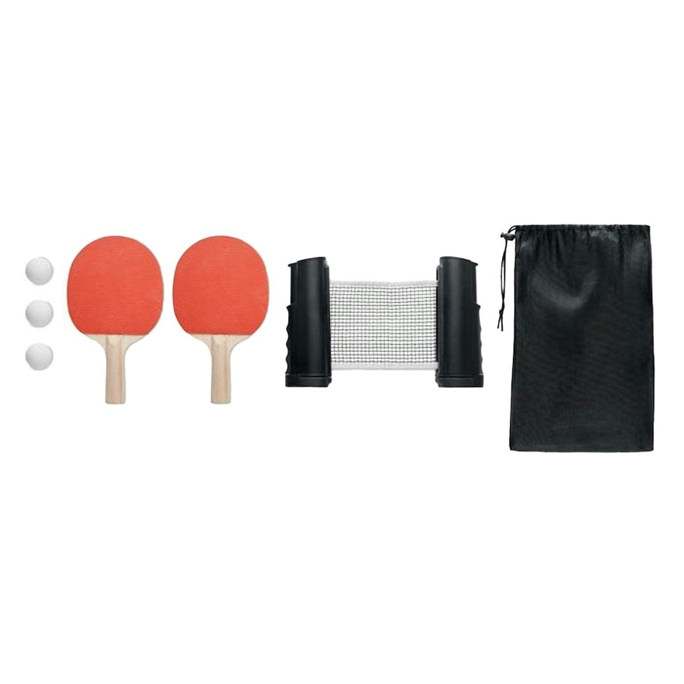 image 1 of MidOcean Ping Pong Table Tennis Set - Black - One Size