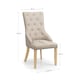 image 6 of Windsor Premium Button Back Dining Chairs - Set of 2