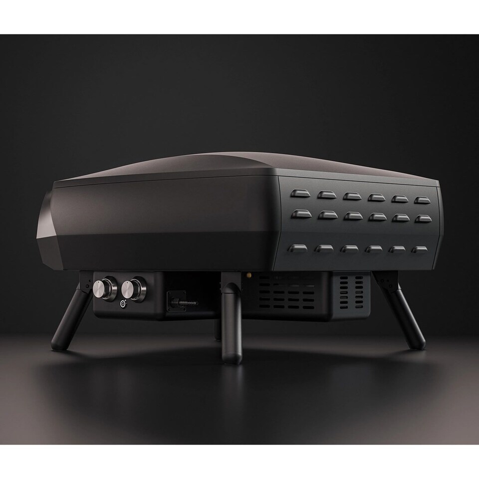 image 1 of Witt 16inch Pizza Oven 15-minutes Pre-Heat Rotating Stone - Black