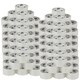 image 1 of Heavy Duty Clear Packaging Tape Rolls Strong Adhesive for Sealing Parcels Boxes | White | 96