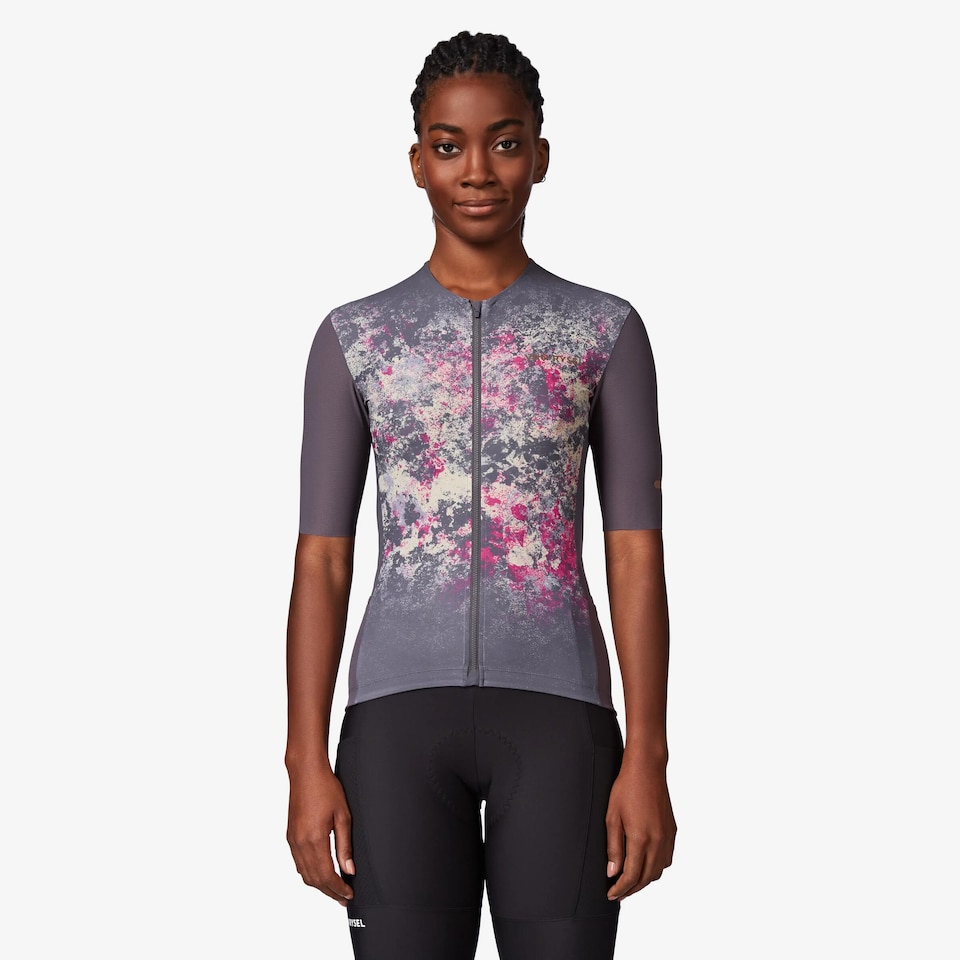 image 1 of Decathlon Unisex long-distance road cycling short-sleeved jersey, EDR Ultra