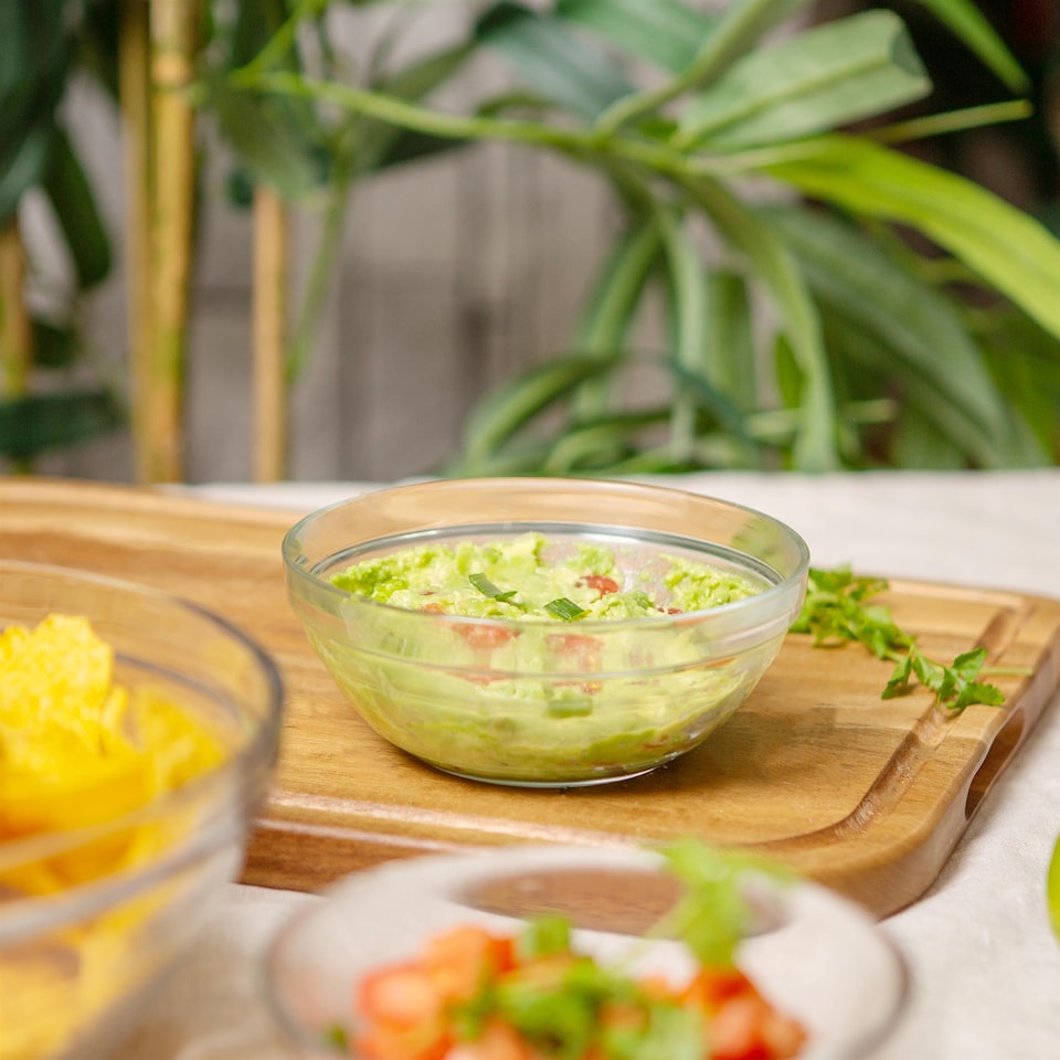 image 1 of Duralex Lys Stacking Glass Cooking / Ingredients / Food Bowl - 10.5cm | Clear | Clear