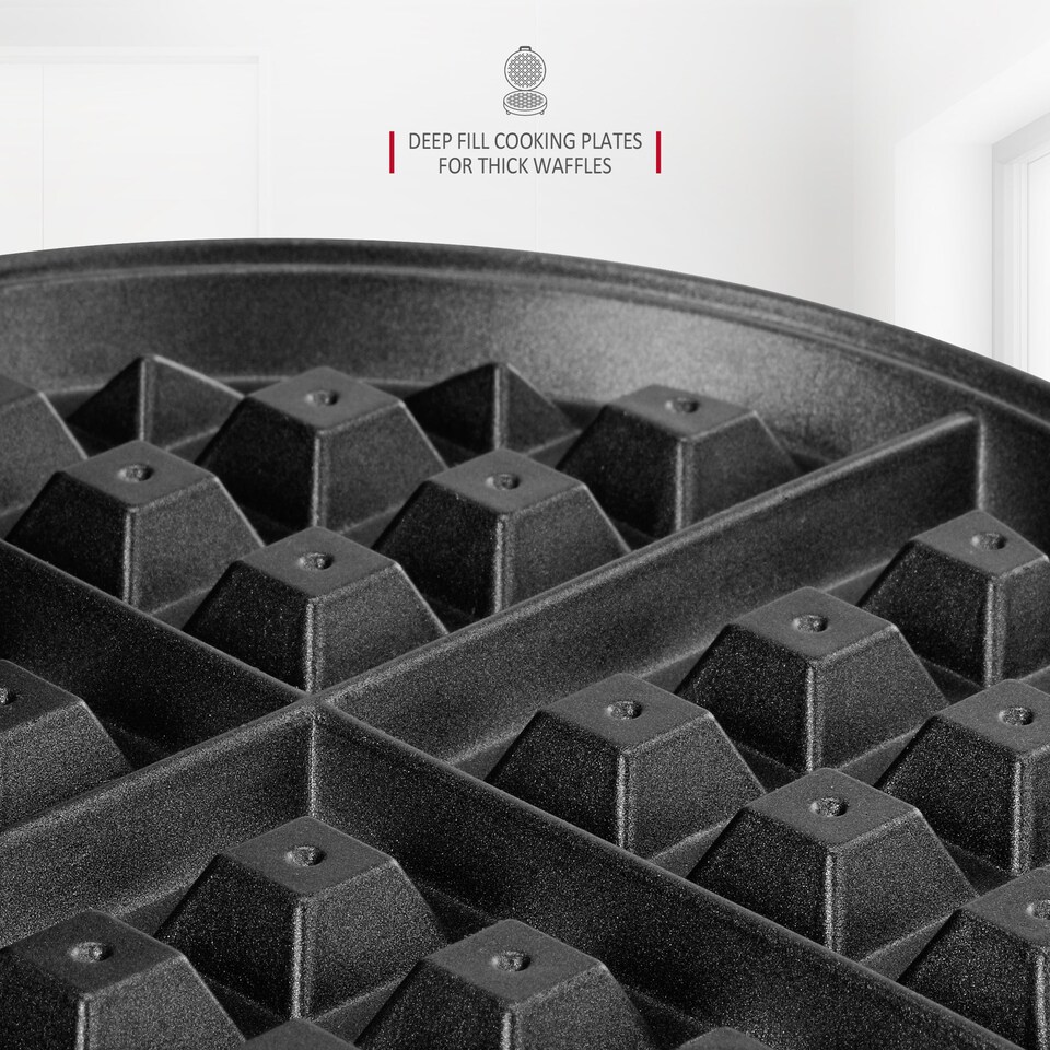 image 1 of NETTA 700W Non-Stick Waffle Maker