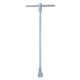 image 5 of 20mm Metric UJ Universal Joint T Bar Sockets Spanner Nut Spinner Wrench