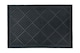 image 1 of Cross Hatch Black Front Door Mat