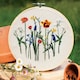 image 6 of RHS Embroidery Kit, Multicoloured, 8", In the Wild