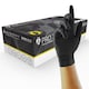image 1 of Unigloves PRO.TECT Black HD Box of 100 Nitrile Gloves Black | Extra Small