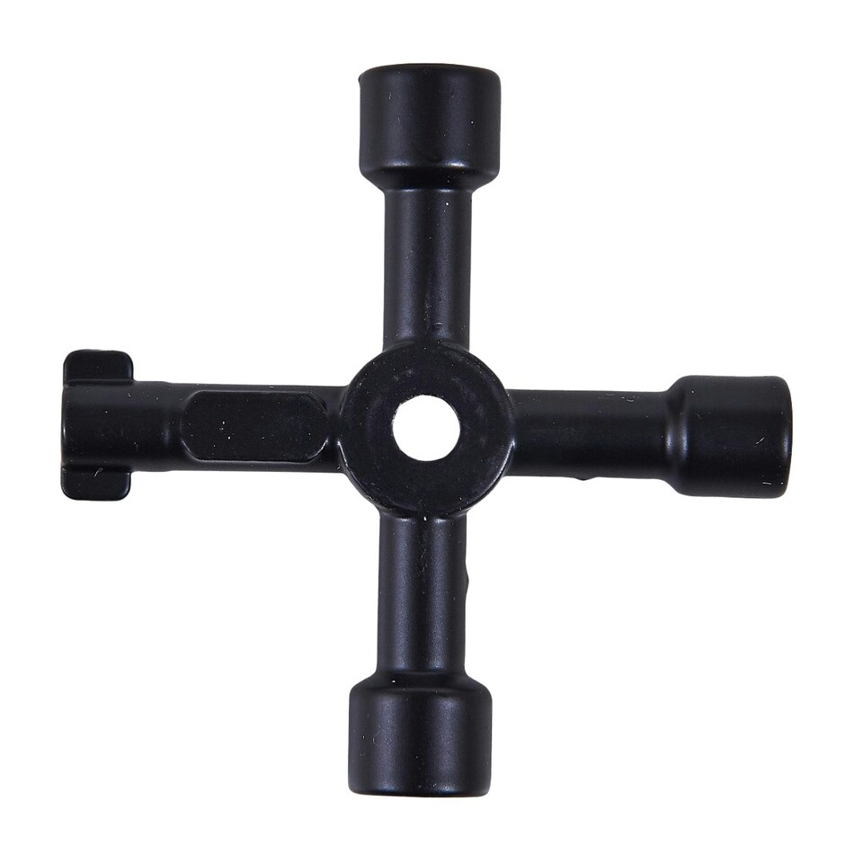 Amtech 4 Way Plumbing Key - One Colour - One Size