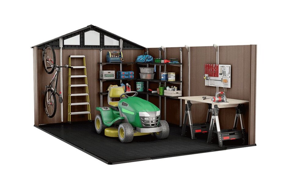 image 1 of Keter Stronghold 10x15 Shed - Brown