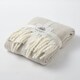 image 1 of Aisling Marl Faux Mohair Throw - Super Soft, Stylish Tasselled Blanket Grey | Chateau Grey