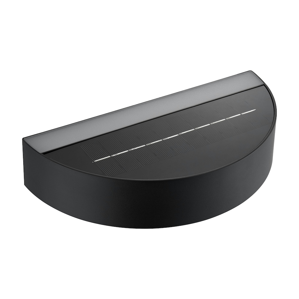 image 1 of Monay Round Solar | Wall light | Black Black | Black