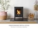 image 5 of Sureflame Carino Bio Ethanol Stove in Black