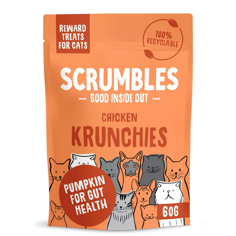 image 1 of Scrumbles Chicken Krunchies Treats 60g