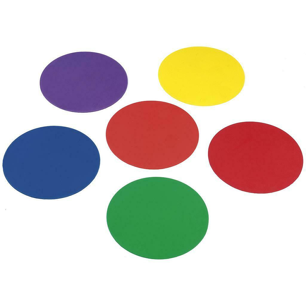 Precision Rubber Sequencing Discs (Pack Of 6) Multi Multicoloured One Size 1