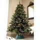 image 3 of Elho Nordman Green Christmas Tree Stand for Real Trees up to 13ft Tall