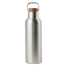 Vinga Ciro Recycled 800ml Insulated Water Bottle - Steel - One Size Grey | One Size