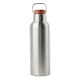 image 1 of Vinga Ciro Recycled 800ml Insulated Water Bottle - Steel - One Size Grey | One Size