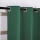 image 5 of Forest Green Blackout Curtains - Dark Thermal Eyelet - 46 x 72 Drop - 2 Panel | Green | One Size