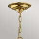 image 2 of Gentry 4 Light Medium Ceiling Lantern Pendant Polished Brass, E14