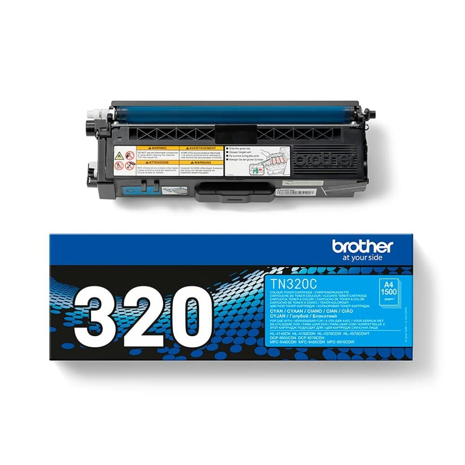image 1 of Brother TN320C 1500 Pages Toner