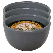 Citronella Ceramic Candles (Blue) | Blue | 3 - Blue | One Size | 3