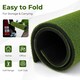 image 7 of COSTWAY Golf Hitting Mat Standard Real Feel Golf Practice Mat