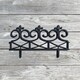 image 5 of Fleur de Lys Black Plastic Garden Lawn Edging (60cm x 32cm) - 5 Panels