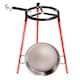 image 1 of Vaello Carbon Steel Pan 38cm Single Gas Ring Set of 3 Legs
