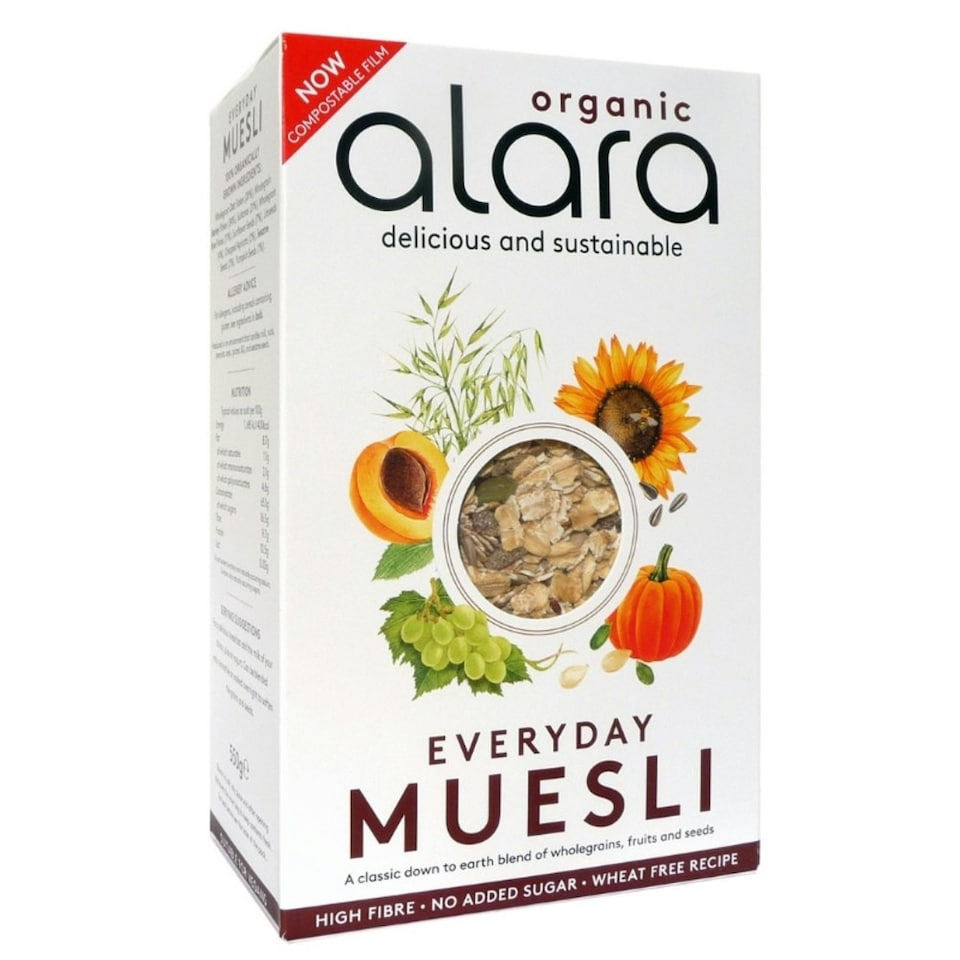 Everyday Muesli 550g, Organic (Alara)
