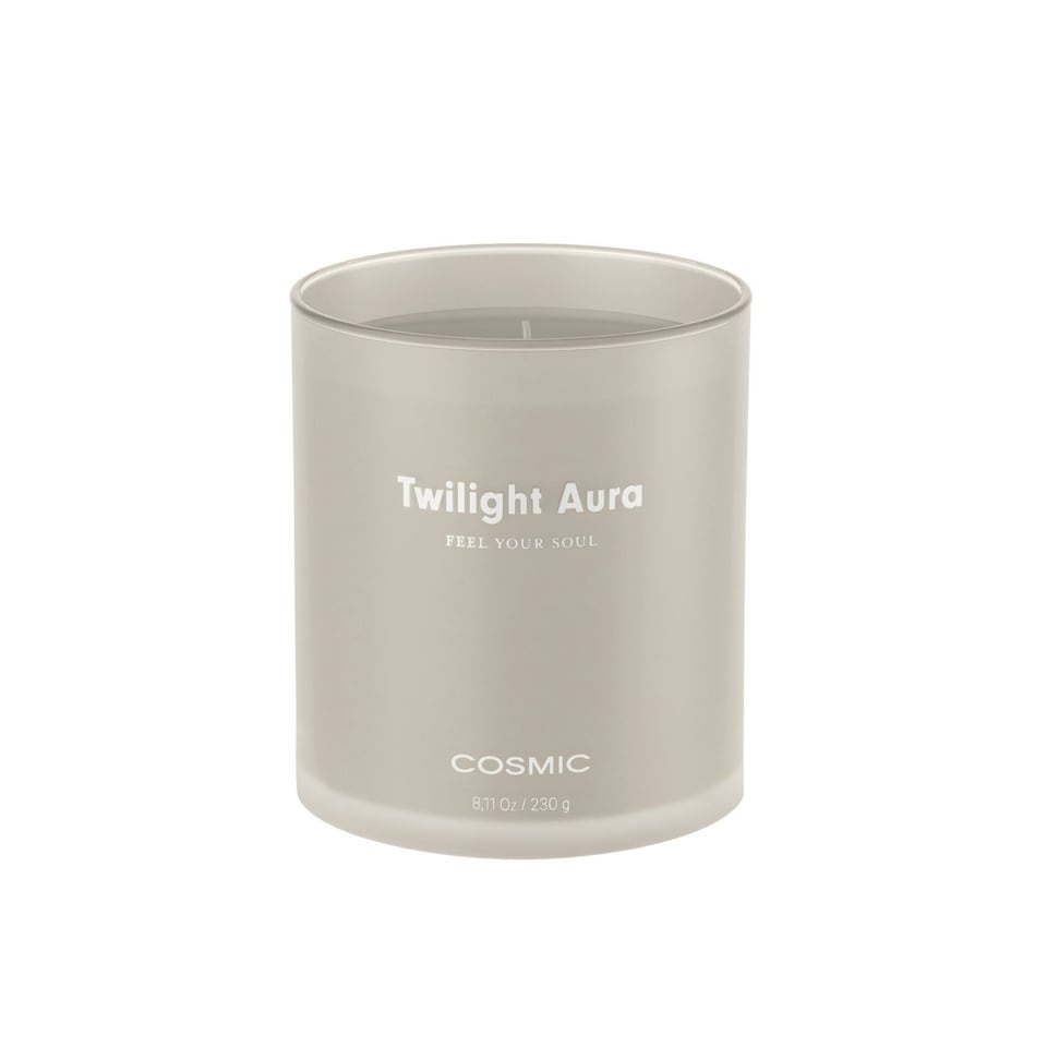 image 1 of Cosmic Scented Candle Twilight Aura Sand Finish Handcrafted Soy Wax Candles