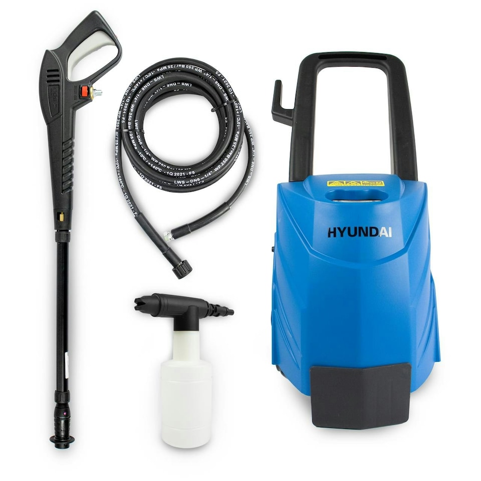 image 1 of Hyundai 2100psi 145bar Hot Pressure Washer, 80°C 2.3kW Power Jet Washer HY145HPW-1