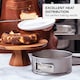 image 6 of KitchenAid Metal Bakeware Cake Pan
