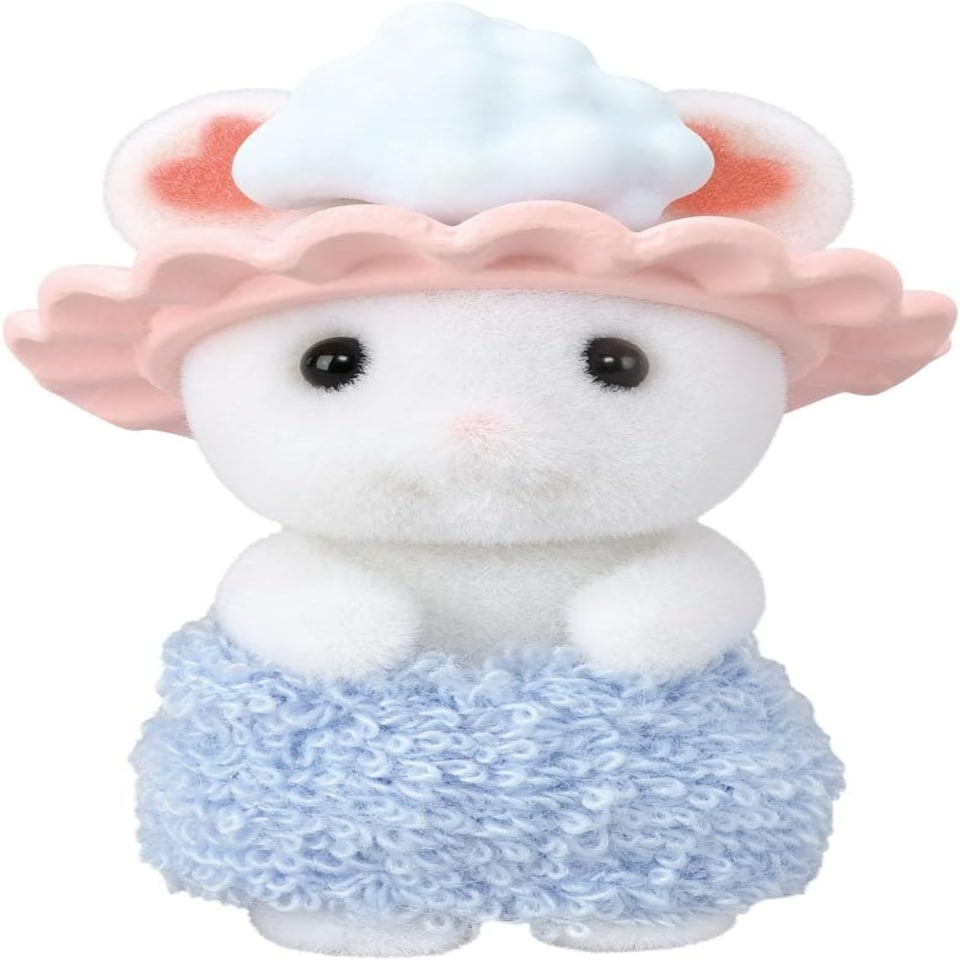 image 1 of Sylvanian Families - Bath Time Bubble Siblings