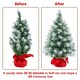 image 5 of Yaheetech Mini Portable Tabletop Christmas Tree