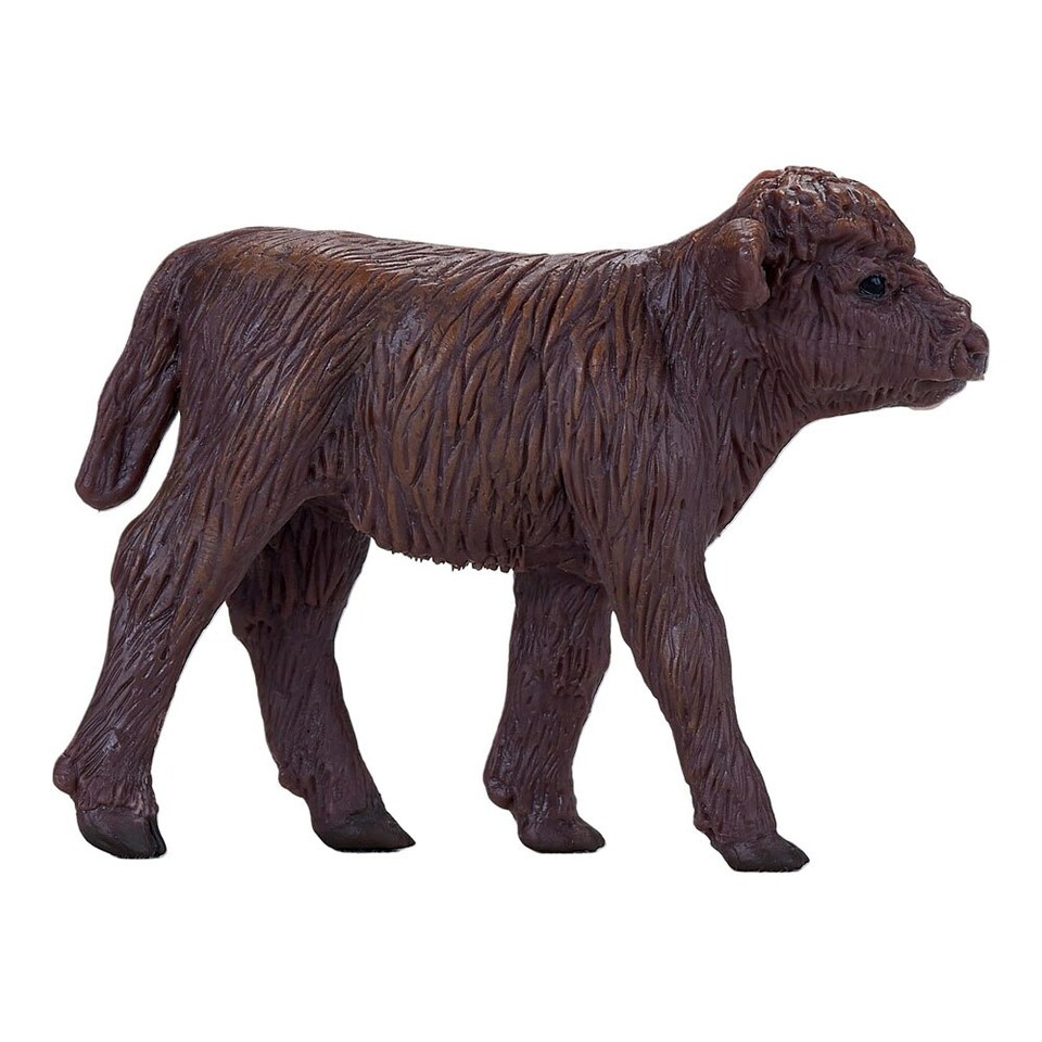 image 1 of MOJO Farmland Highland Calf Toy Figure (387202)