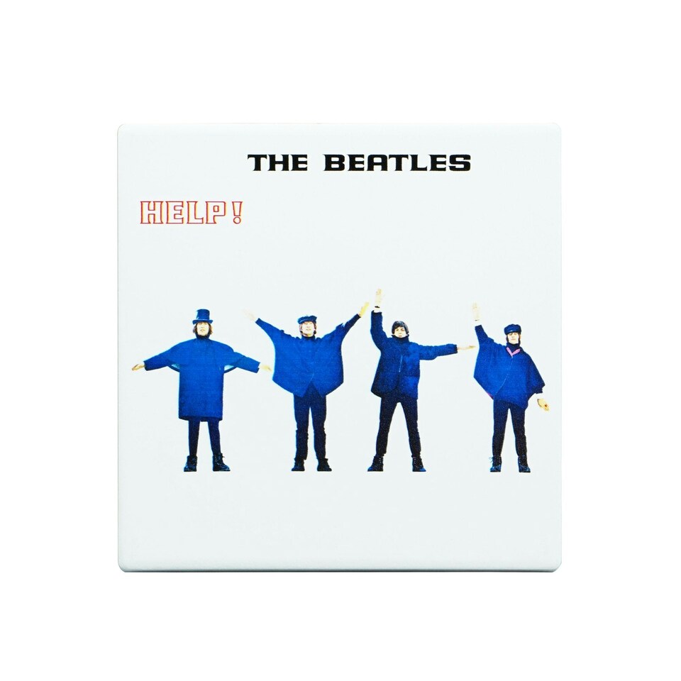 image 1 of Coaster Single Ceramic - The Beatles (Help!)